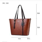 Retro Portable Tote Bag with Large Capacity for Women