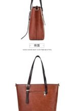 Retro Portable Tote Bag with Large Capacity for Women