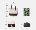 3-Piece Large Capacity Women's PU Leather Handbags