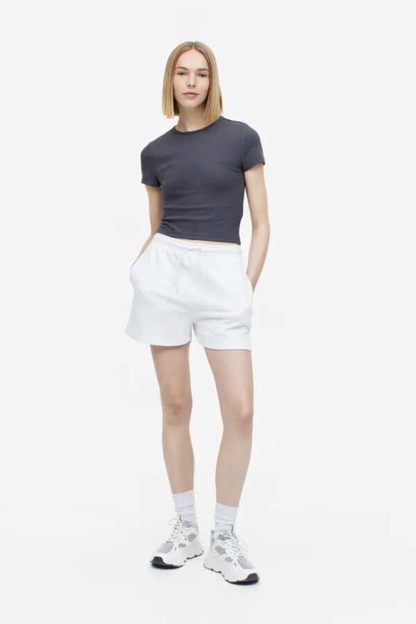 Ribbed Crop Top - Image 2