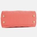 Chanel Pink Caviar Leather Coco Top Handle Bag
