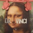 Louis Vuitton x Jeff Koons Pink Coated Canvas Da Vinci Master's Neverfull MM