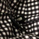 Chanel Black White Canvas Gingham Bag
